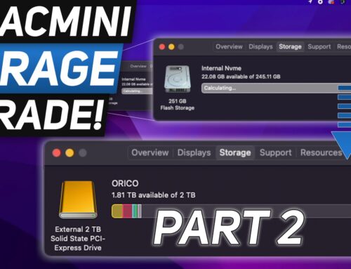 How to Upgrade your M1 Mac mini Storage! – Part 2